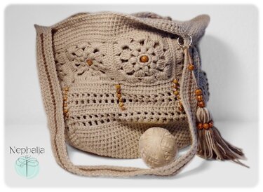 Tragegtasche im Boho Stil - Häkelanleitung - Bild 6