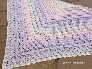 Häkelanleitung Tuch "Fantastic"