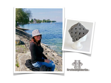 Sommerhut Bucket Hat auch zum Wenden - Mütze Hut Fischerhut für Kinder, Babys, Herren, Damen E-Book Regenhut Schnittmuster & Nähanleitung - DIY Design von firstloungeberlin - Bild 5