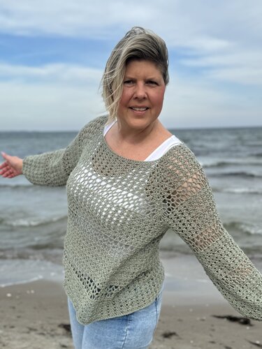 Häkelanleitung Jacke/Weste Pullover/Shirt Tamani alle Größen