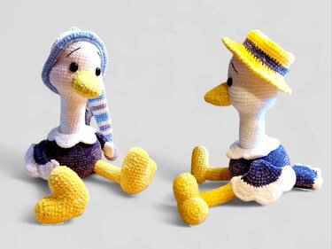 Häkelanleitung / Amigurumi / Hubertus Strauß