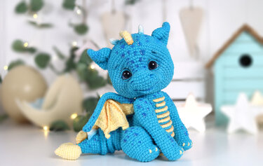 The  dragon - Crochet