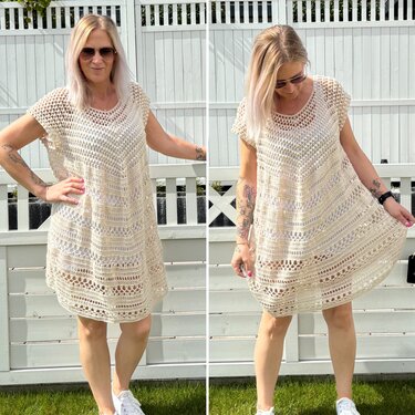 Häkelanleitung Tunikakleid "Strandliebe"