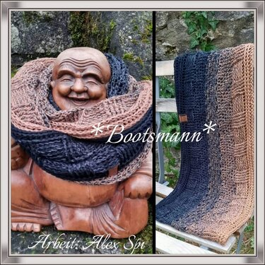 Häkelanleitung: "Bootsmann" Loop Schal für Damen und Herren - Bild 2