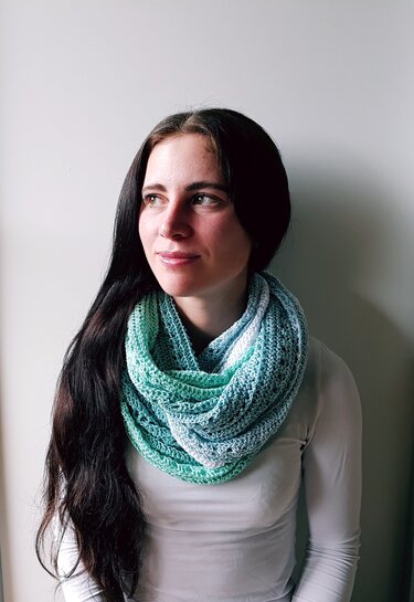 Loop "Frühlingsbrise" Häkelanleitung - Bild 2