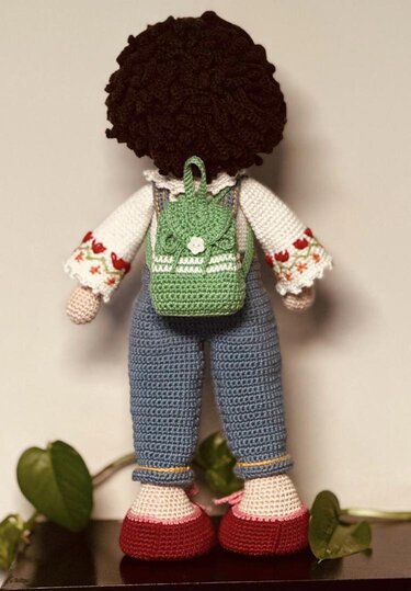 Crochet Pattern Doll River - Amigurumi - English - Big Doll