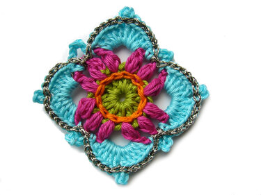 Anleitung Häkelornamente - Häkeln