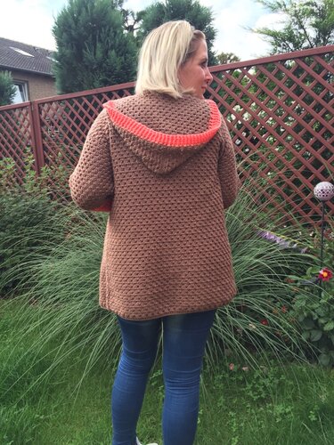 Häkelanleitung Jacke "Himalaya" - Bild 9
