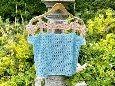 Summer Of Love POWER FLOWER TOP – 5 Größen – Häkelanleitung