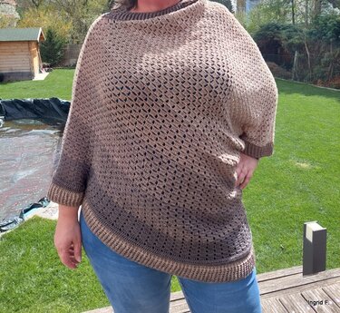 Romhor der Ponchopulli - Häkeln