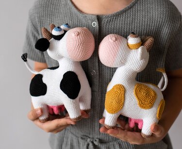 Cow Doris - Crochet