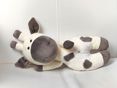 Anleitung und Schnittmuster Giraffe Gida - Nähen