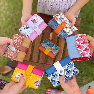 Mini Ruby – kleine Geldbörse - Nähen