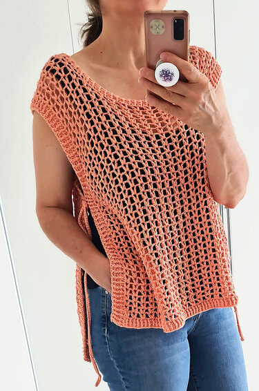 Pullunder „Sienna“ – Shirt mit Bindebändchen - Bild 13