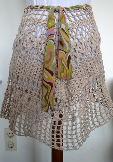 Poncho * Überwurf * Rock  - Häkeln