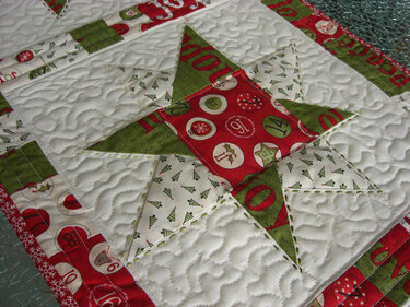 Nähanleitung Quilt Patchwork Tischdecke Sterne Weihnachten Tischläufer