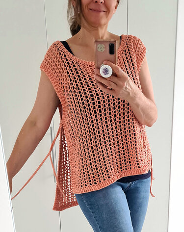 Vest „Sienna“ – Top with Tie Ribbon - Image 15