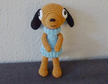 Crochet pattern: puppy Bailey!