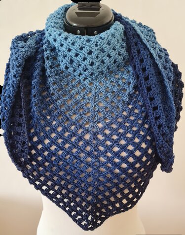 Dreieckstuch "Weekend" Häkelanleitung