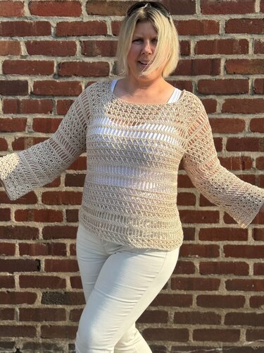 Häkelanleitung Pullover/Shirt Marisol - Bild 2