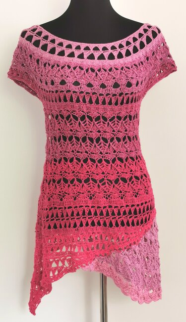 Tunika/Top Triangula, Häkelanleitung