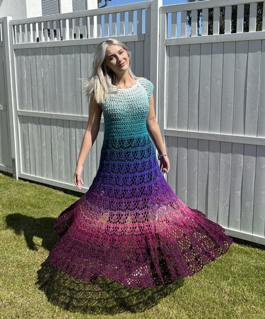 Häkelanleitung Kleid "Traumtänzer"