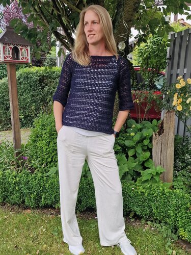 Häkelanleitung Tunika/Pullover Traka