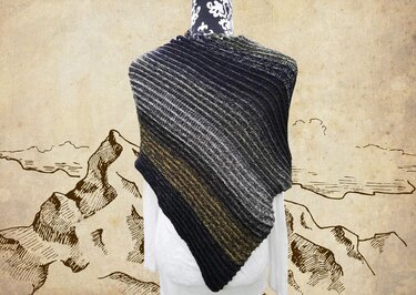 Häkelanleitung Tuch "POSTCARD"