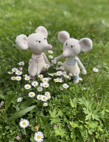 PDF Häkelanleitung Amigurumi Molly Maus - Häkeln