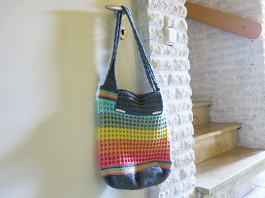 Waffle Bag - Crochet Bag - Crochet Pattern