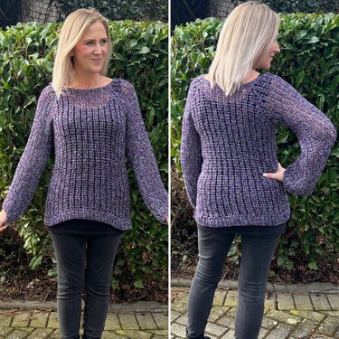 Häkelanleitung Leichter Sommer-Pulli "Summer-Meli 24/01"