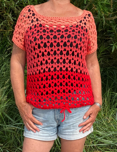 Sunset – Shirt -  Häkelanleitung - Bild 6