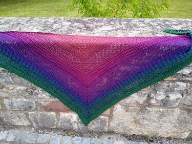 Häkelanleitung für das Tuch "Sirona"