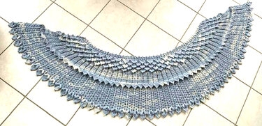 Tuch "Kristallflügel" - Häkeln