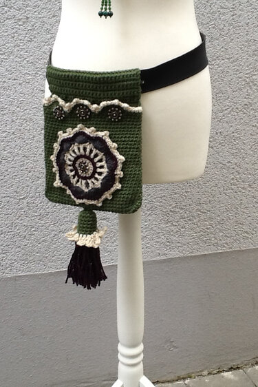 Trachten ☆¸¸.•♥❤♥•.¸¸☆ஜீ Hüfttasche☆¸¸.•♥❤♥•.¸¸☆ஜீ Gürteltasche - Bild 3