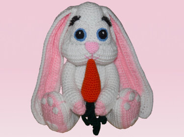 Crochet Pattern Ruby the bunny