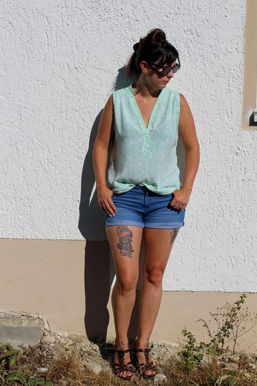 Blika Bluse 32-46 Schnittmuster & Nähanleitung - Bild 2