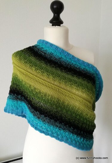 Möbius - crazy butterfly - Crochet