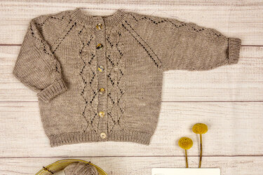 Babyjacke RVO Jannecardigan (Gr: 62/68, 74/80, 86/92) - Stricken