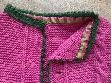 Trachtenjacke für Kinder Größe 110/116 - Stricken