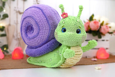 Häkelanleitung Die Schnecke