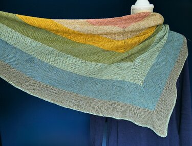 „Julie“ Dreieckstuch - Strickanleitung