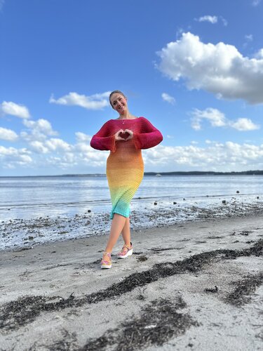 1-Bobbel-Easy-Häkelpulli "Summerfeelings" - Bild 12