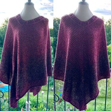 Häkelanleitung Poncho “Easy”