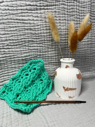 Zopf mit 2 Strängen Häkeln #001