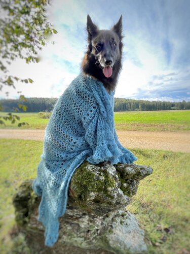 Häkelanleitung Jacke oder Mantel Gina