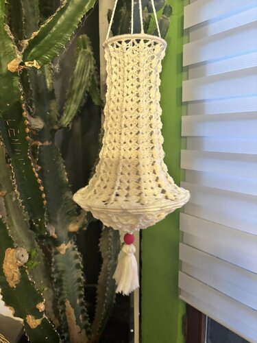 schlichter Lampion - Häkeln