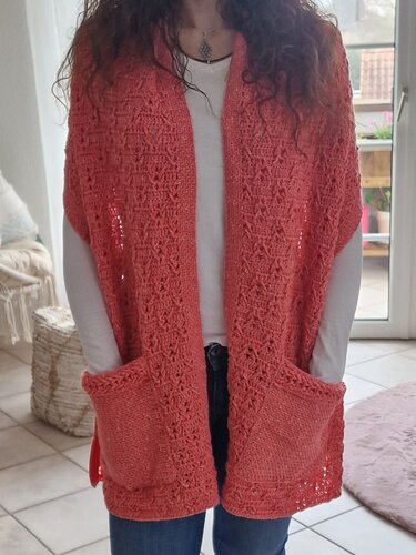 Häkelanleitung für den Taschenschal "Hygge"