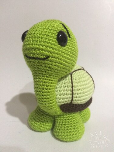 Crochet Pattern Cute Turtle Amigurumi PDF