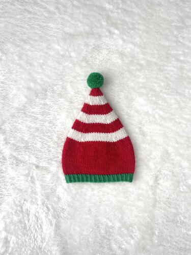 Elf Hat Knitting Pattern x 7 sizes Preemie to XL